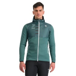 Veste ski de fond universelle chaude Sportful Rythmo 2024 arbuste vert